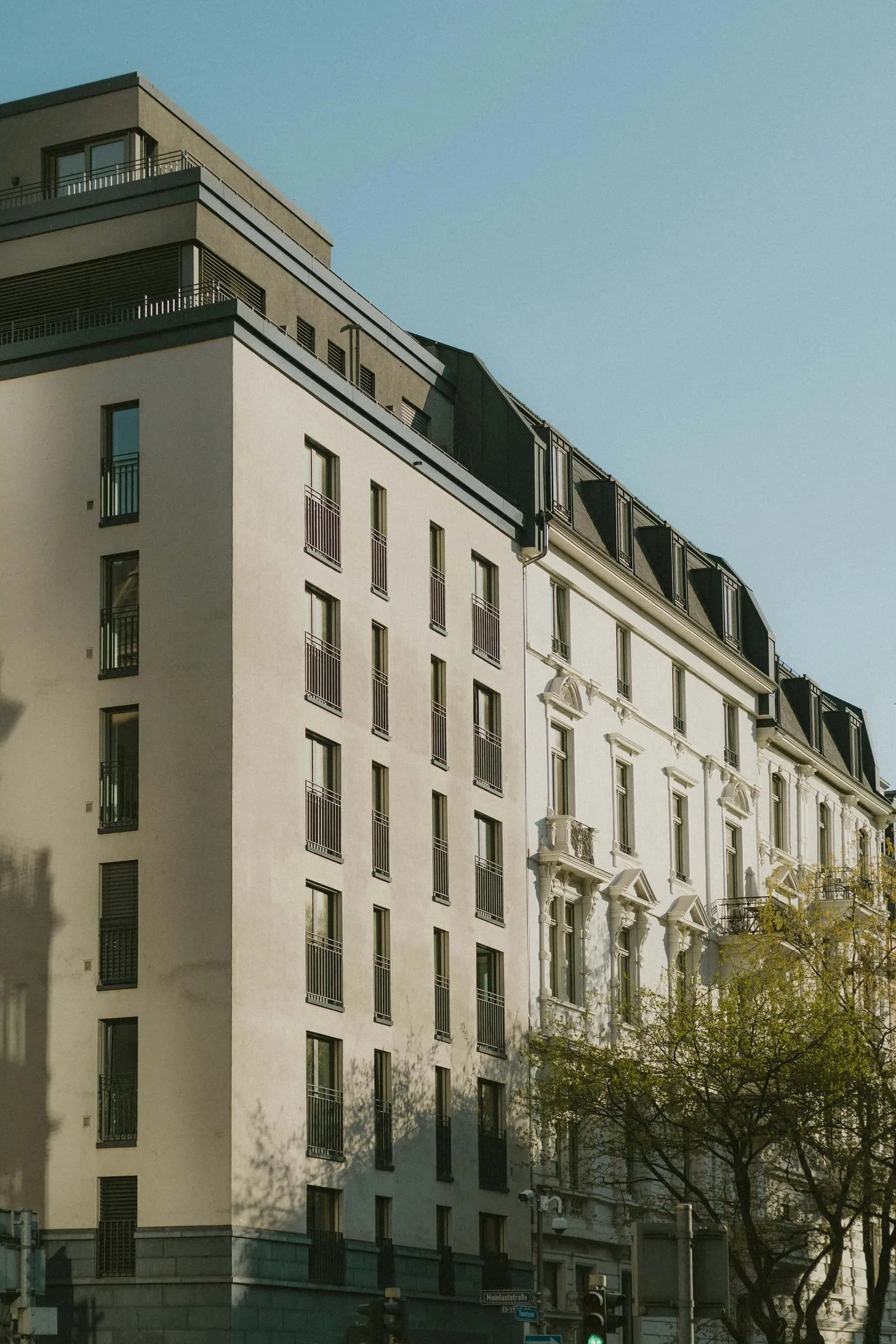 Frankfurter Altbau-Fassade Detail